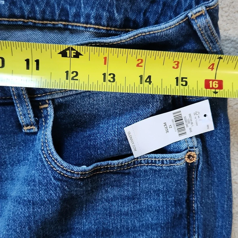 Curvy High-Waisted Vintage Slim Jeans 12 Petite